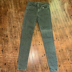 American Eagle Outfitters Green Jeggings